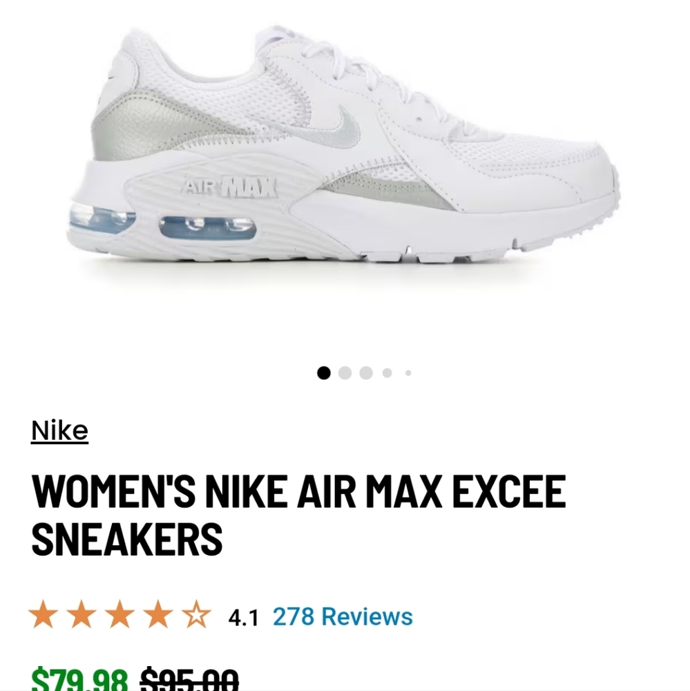 Nike Air Max excee tennis shoes